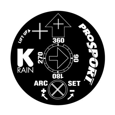 K-Rain ProSport Stainless Steel Sprinkler – 1" BSP