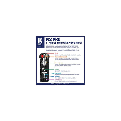 K-RAIN SPRAYER ROTATE 3/4 IN K2 PRO
